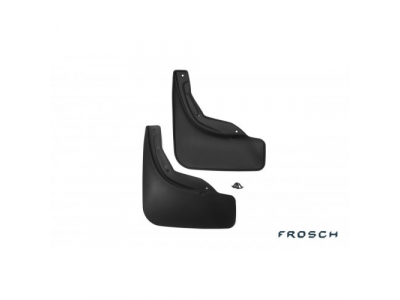 Брызговики задние LUXGEN 7 SUV, 2013->, внед. 2 шт. (полиуретан)