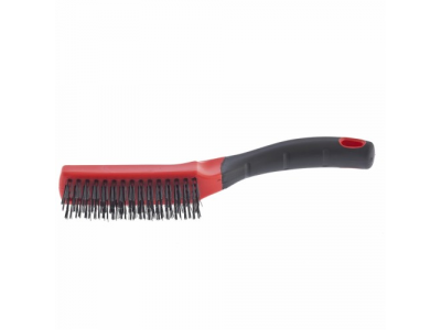 Щетка зачистная 4-х рядная, двухкомпонентная рукоятка MATRIX