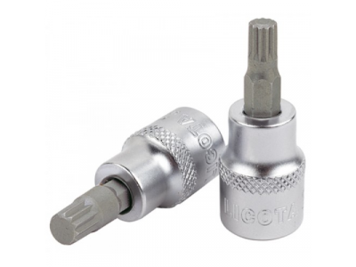 Головка торцевая с вставкой spline 1/2" M12 L=55мм от LICOTA Головка торцевая с вставкой spline 1/2" M12 L=55мм